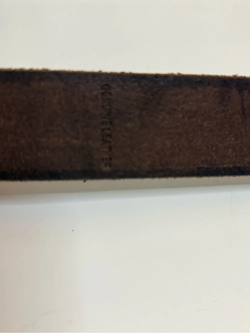 American Eagle Outfitters Brown Leather Men’s Belt with Metal Buckle